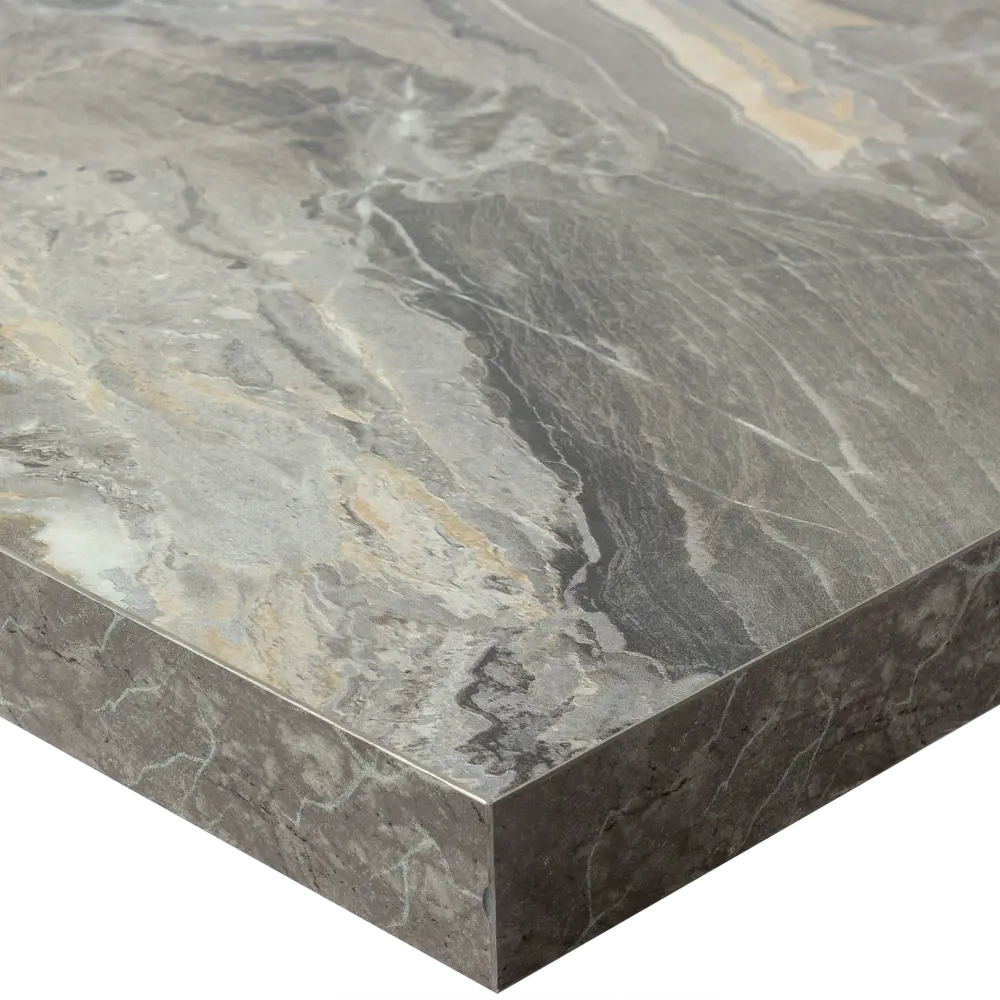 Столешница Delinia Рашчер 120x3.9x60 см HPL/ДСП цвет серый 86339589 STLM-2048008 ДСП Прямой угол - Вид №3