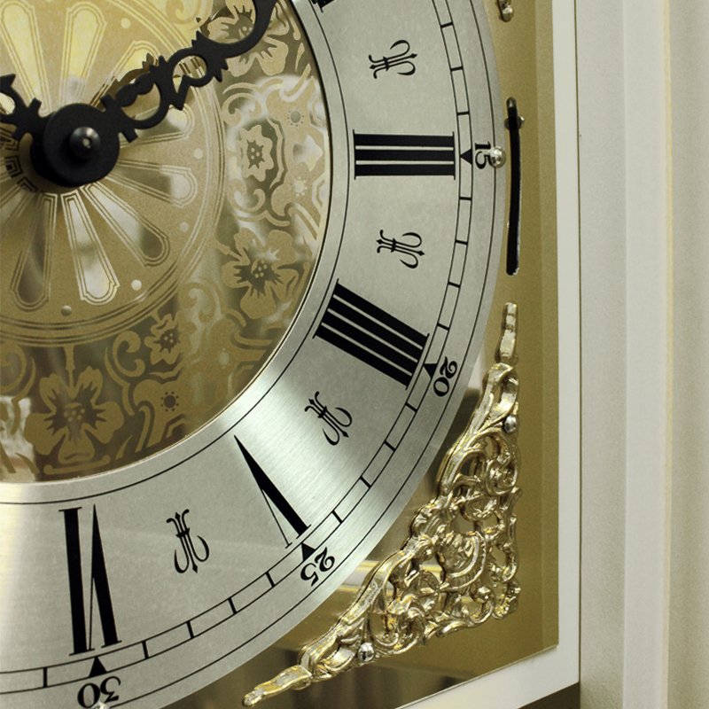 Часы напольные белые White SARS ДИЗАЙНЕРСКИЕ 00-3967439 Белый  - Вид №3