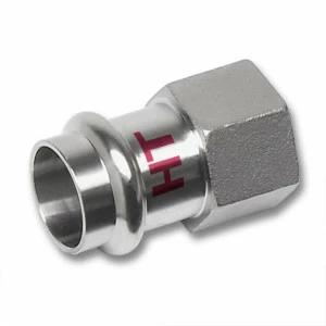 698270G281 SANHA 98270G пресс-фит. нерж.сталь, муфта перех.ВПр-ВР 28x1 мм