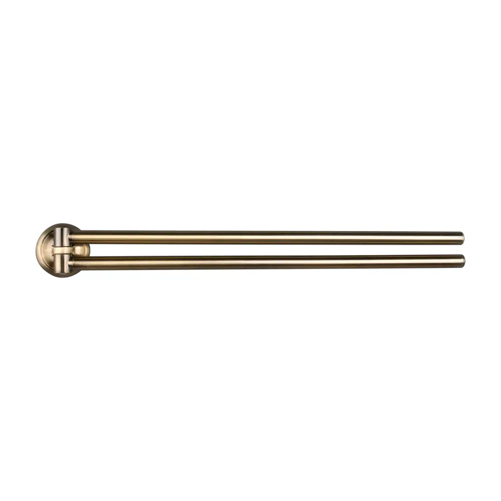 Держатель для полотенца двойной Antico цвет латунь VERRAN STLM-2114726 - Вид №1