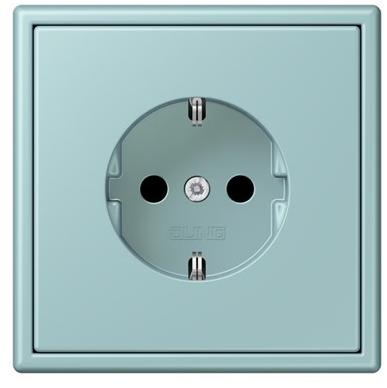 JUNG Пластиковая электрическая розетка Ls 990 les couleurs® le corbusier sun-id-1370154 - Вид №29