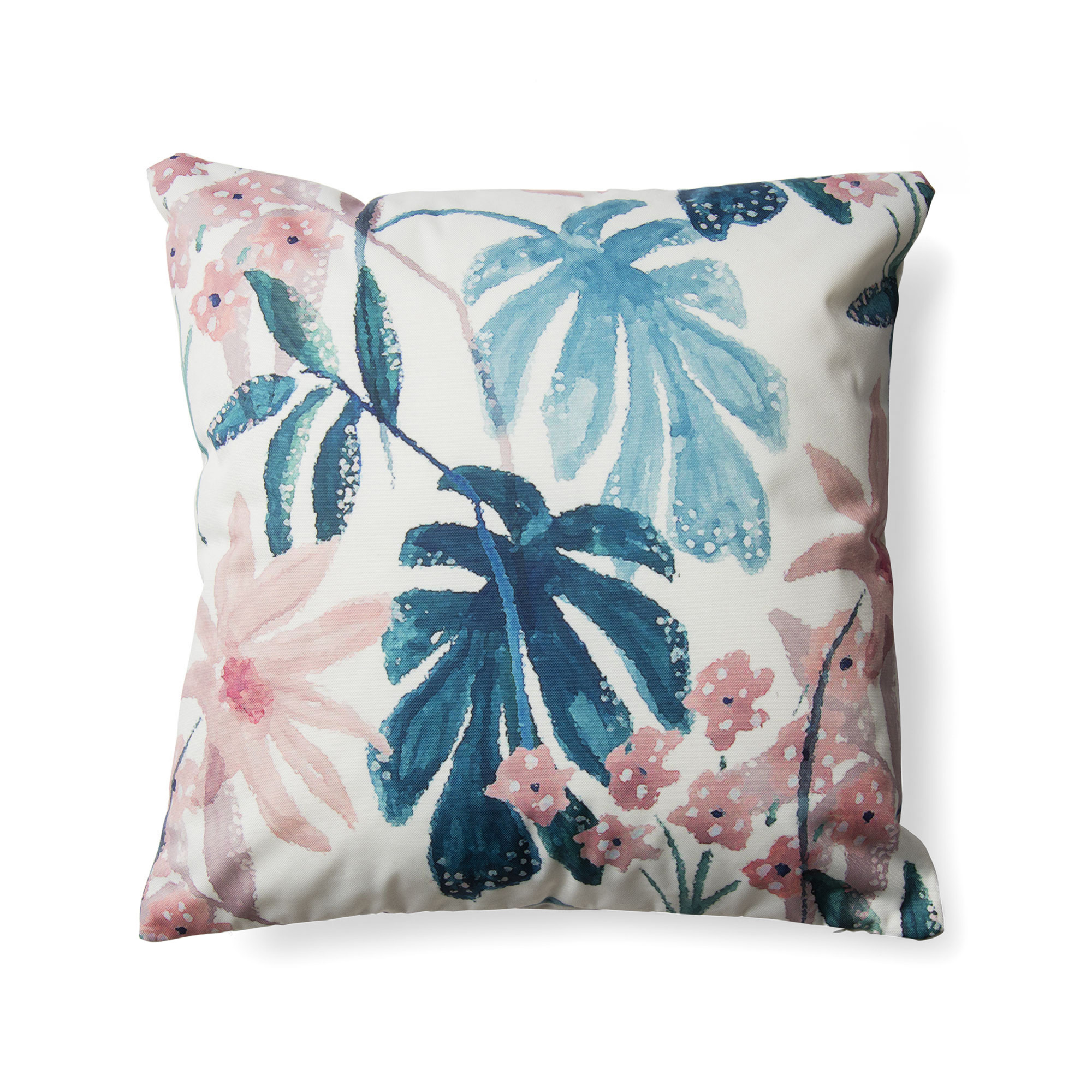 2000983191793 Подушка Alborg 45x45 розово-голубая LINIE DESIGN 