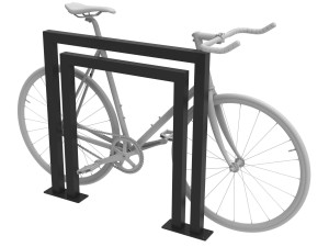 Стойка для велосипедов из оцинкованной стали
