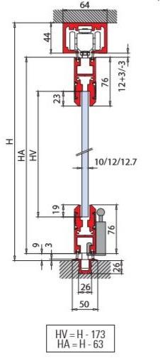 Metalglas Bonomi Система раздвижных книг sun-id-1428531 - Вид №1