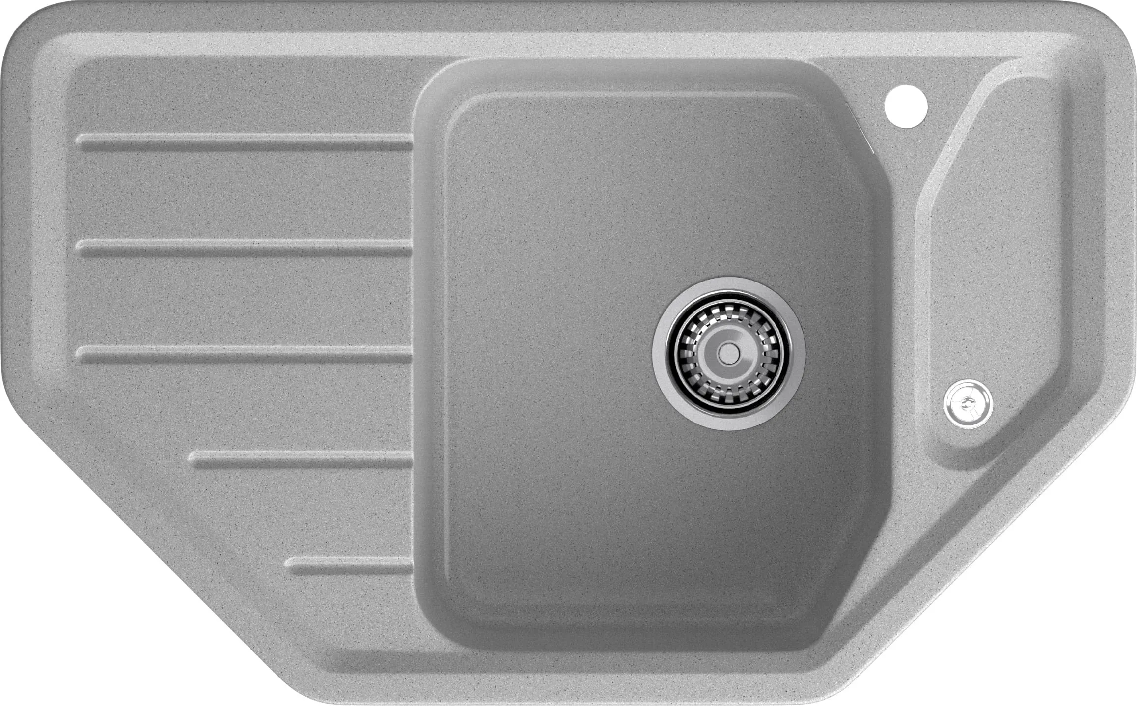 Кухонная мойка Искусственный камень CORNER S313 GranFest C-800E-S313