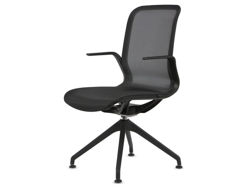 Сетчатый офисный стул с подлокотниками на насесте TALIN REYNET 1659 ARCH-00106599