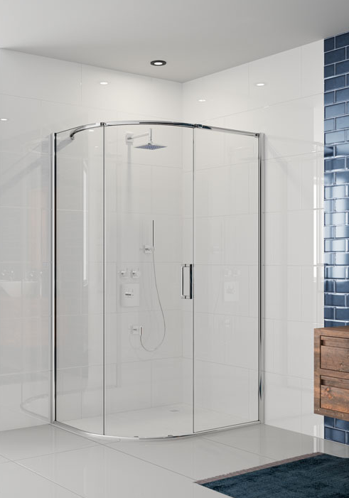 Душевой уголок асимметричный AR81Q976 L or R Merlyn Arysto Хромированный 