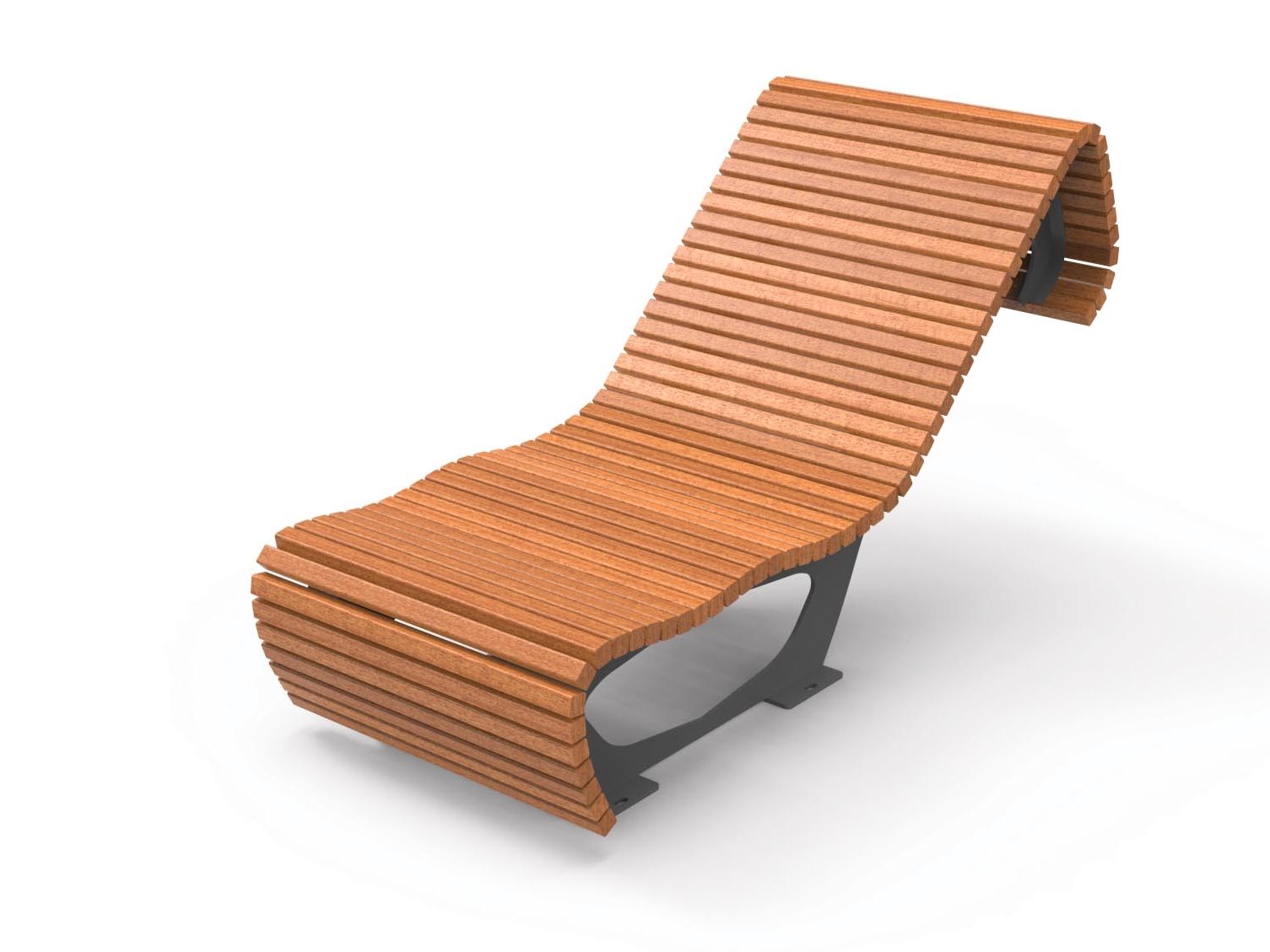 Наружное деревянное сиденье City Design ARCH-00017249 - Вид №1