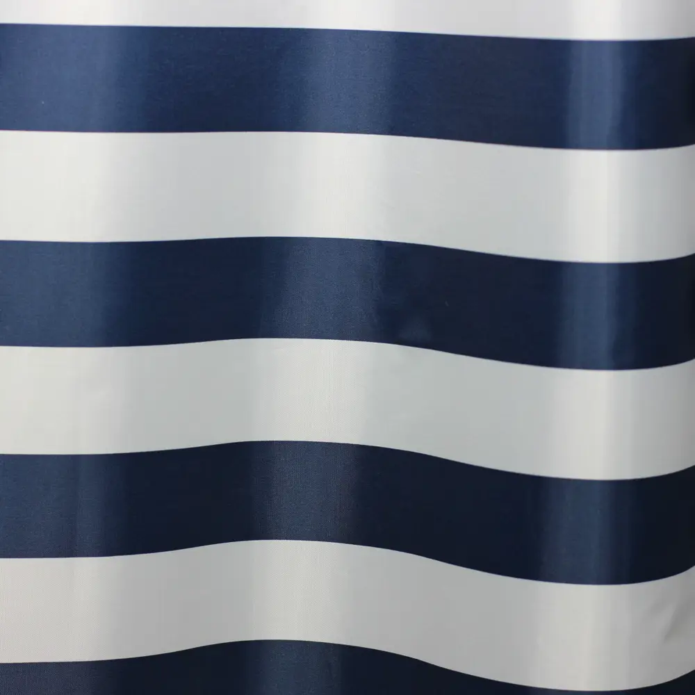 Штора для ванны Bath Plus Blue Line 180x180 см полиэстер цвет бело-синий CHARME ORANGE STLM-2092486 - Вид №2