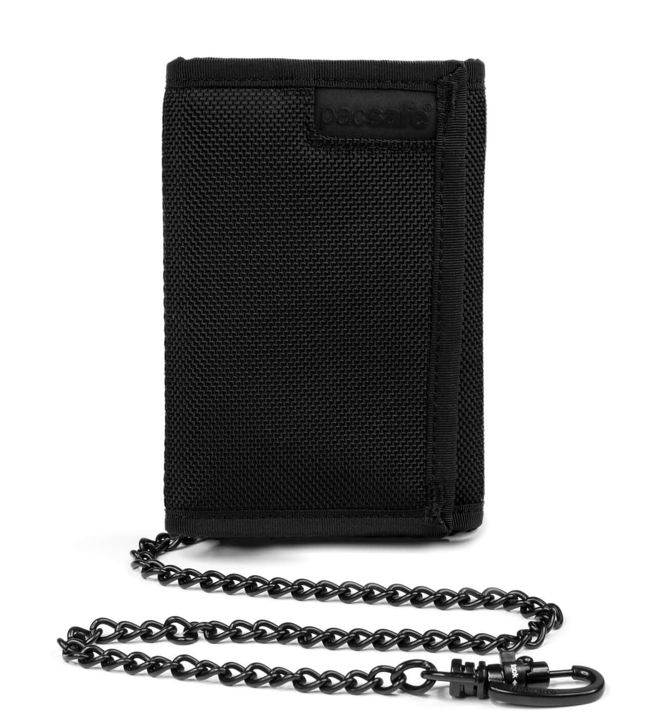 10600100 Кошелек-антивор 10600 Z50 RFID Blocking Tri-fold Wallet PacSafe RFIDsafe 