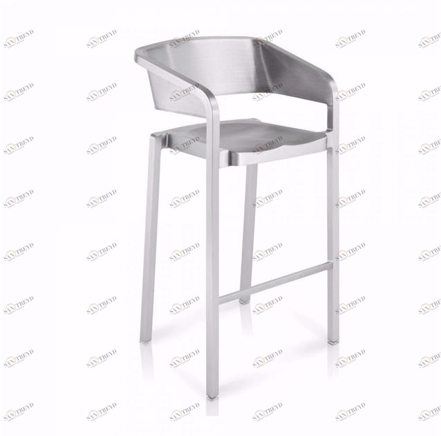 Emeco Высокий штабелируемый табурет из алюминия Soso sun-id-1374154