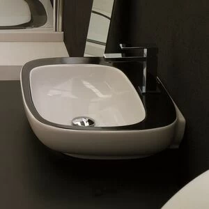 18919 Накладная раковина на столешницу  овальная Ceramica Hidra