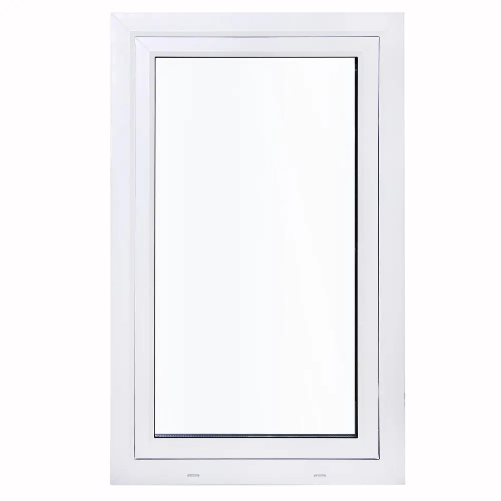 Окно пластиковое ПВХ Deceuninck одностворчатое 1270х600 мм (ВхШ) правое двухкамерный стеклопакет белый/белый STLM-2049441 - Вид №3