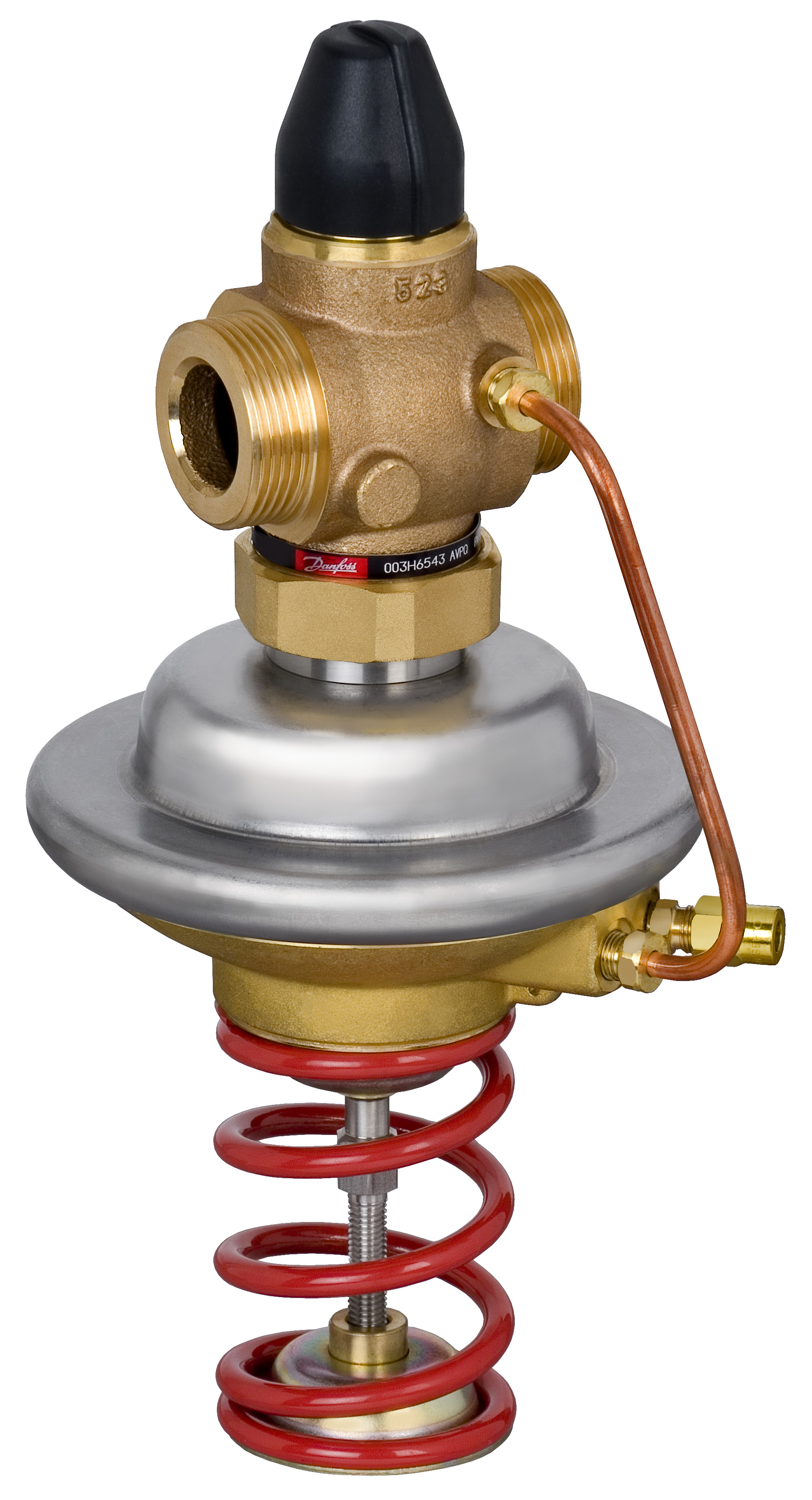 Danfoss Регулятор перепада давления AVPQ для монтажа на обратном трубопроводе РПД AVPQ PN25 15/0,40,2-1,0/0,2/рез/обр. 003H6918  - Вид №14