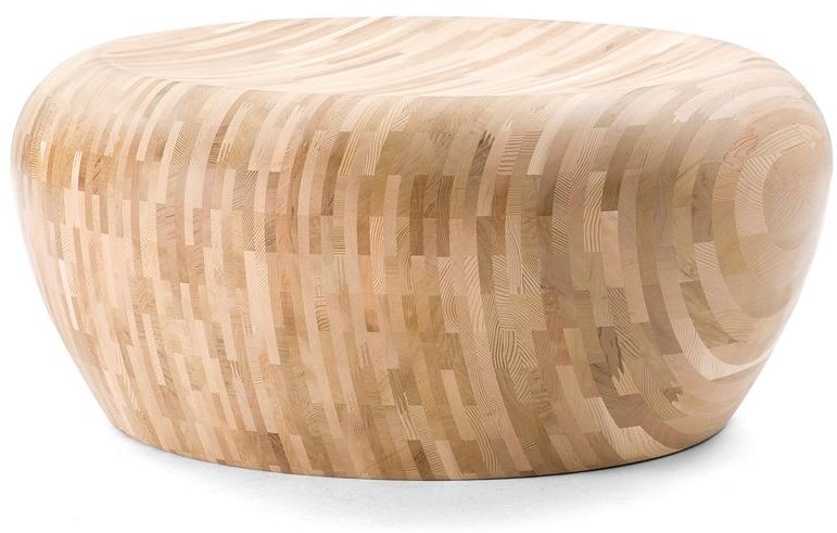 Wildspirit Круглый журнальный столик из кедра Motley sun-id-1440530 - Вид №2