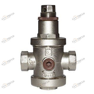 Редуктор давления ITAP 1" полнопроходной с отверстием под манометр 1431