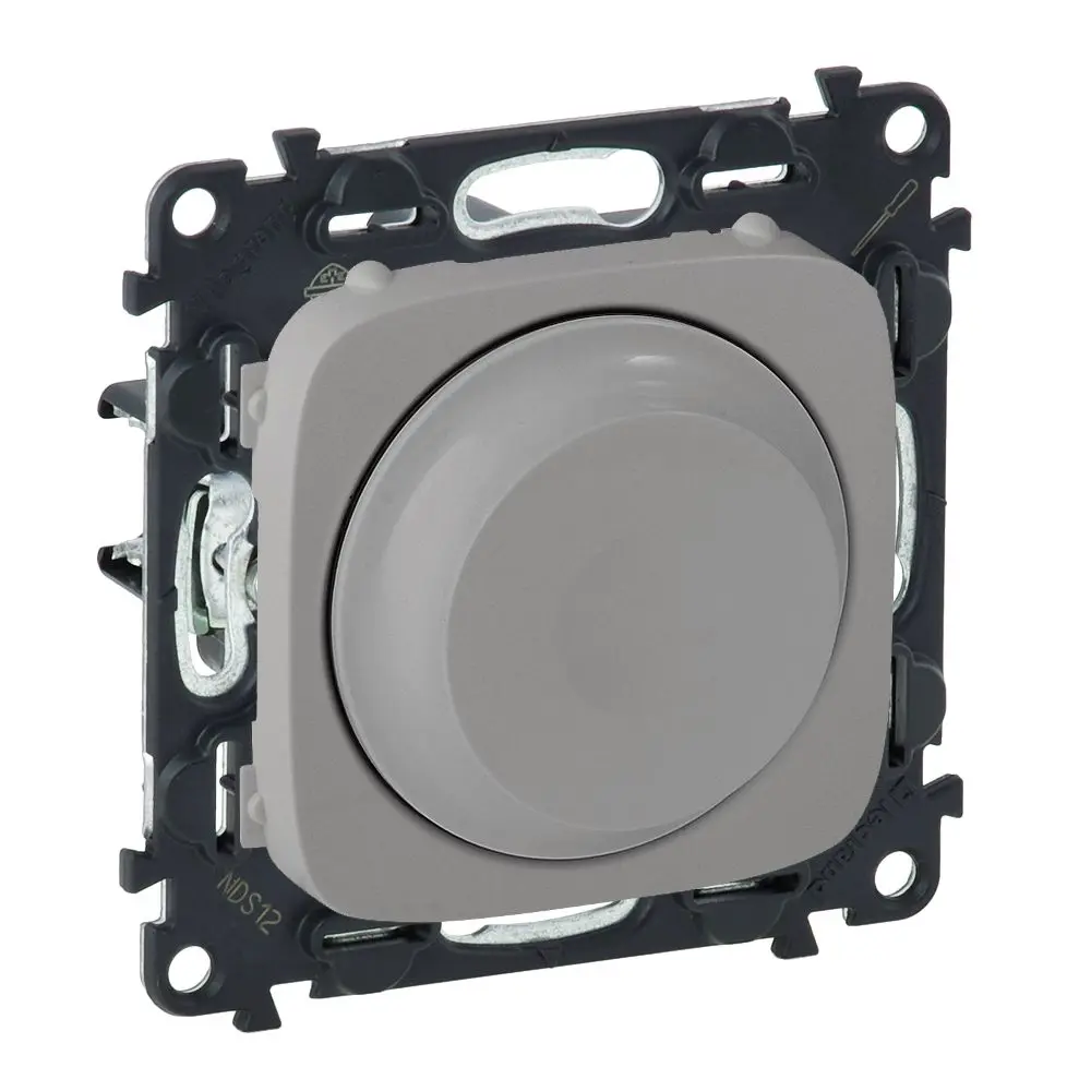 Диммер Legrand Valena life поворотный цвет алюминий Valena Allure STLM-2003070