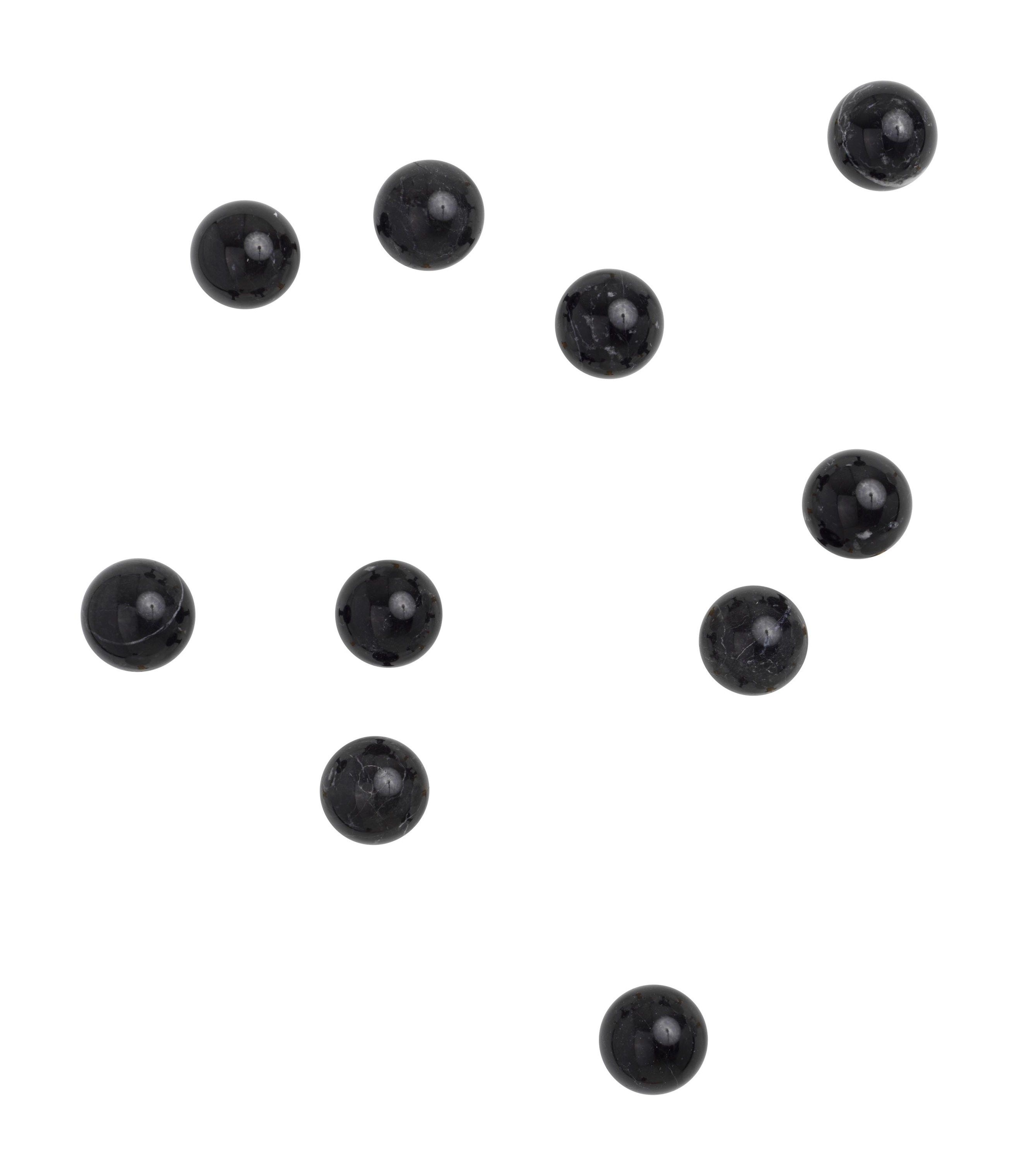 Черная мраморная настенная вешалка Marquina Schonbuch DOTS STONE ARCH-00097967 - Вид №1