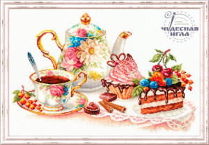 120-001 Для души Набор для вышивания Чудесная Игла 40 х 28 см Чудесная игла