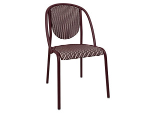 Стальной садовый стул