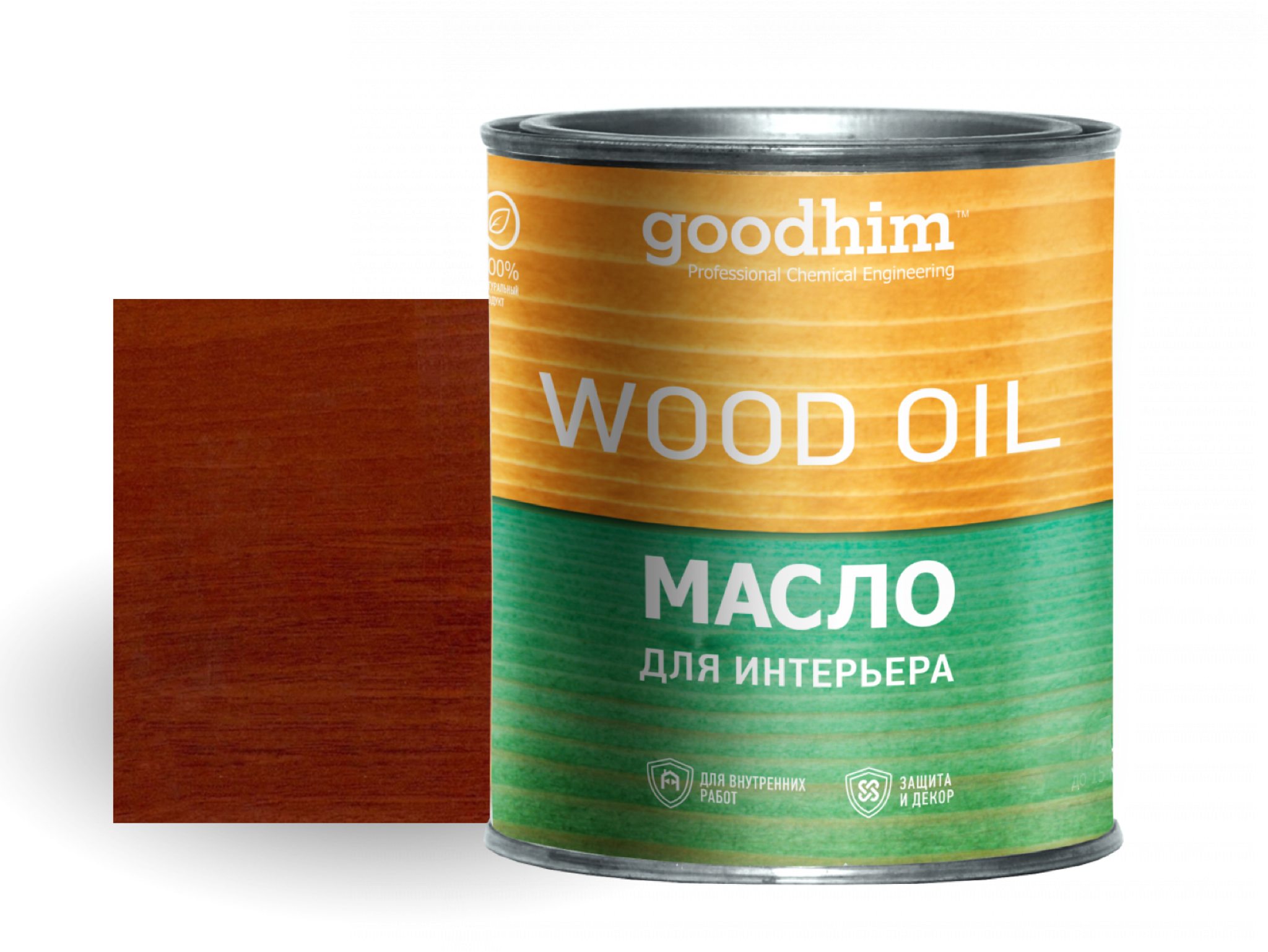 90272809 Масло для дерева 75407 цвет махагон 0.75 л STLM-0160919 GOODHIM