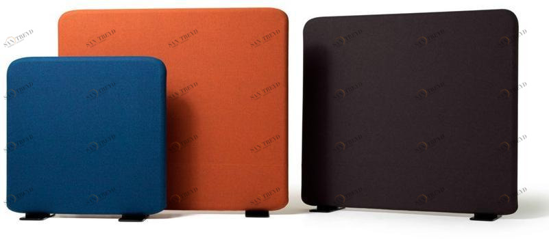 Diemme Отдельностоящая офисная перегородка из ткани Snake sun-id-1359790