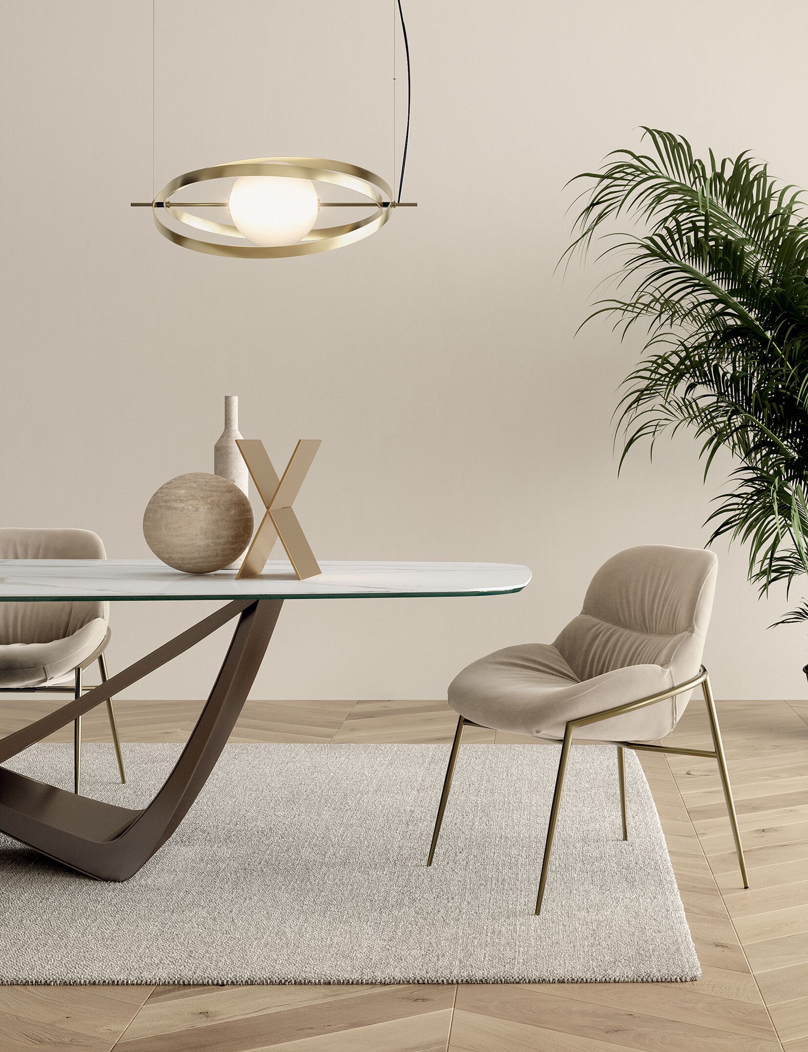 Тканевый стул Bontempi Casa AMELIE ARCH-00032098 - Вид №1