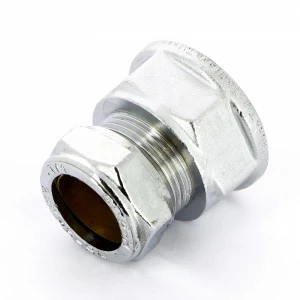 Муфта обжим-В хромированная TIEMME 22х1"