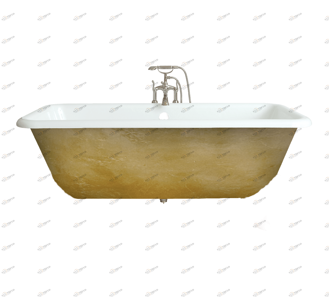 Gentry Home Bexley Cast iron bathtubs with feet Сусальное золото GH102855 