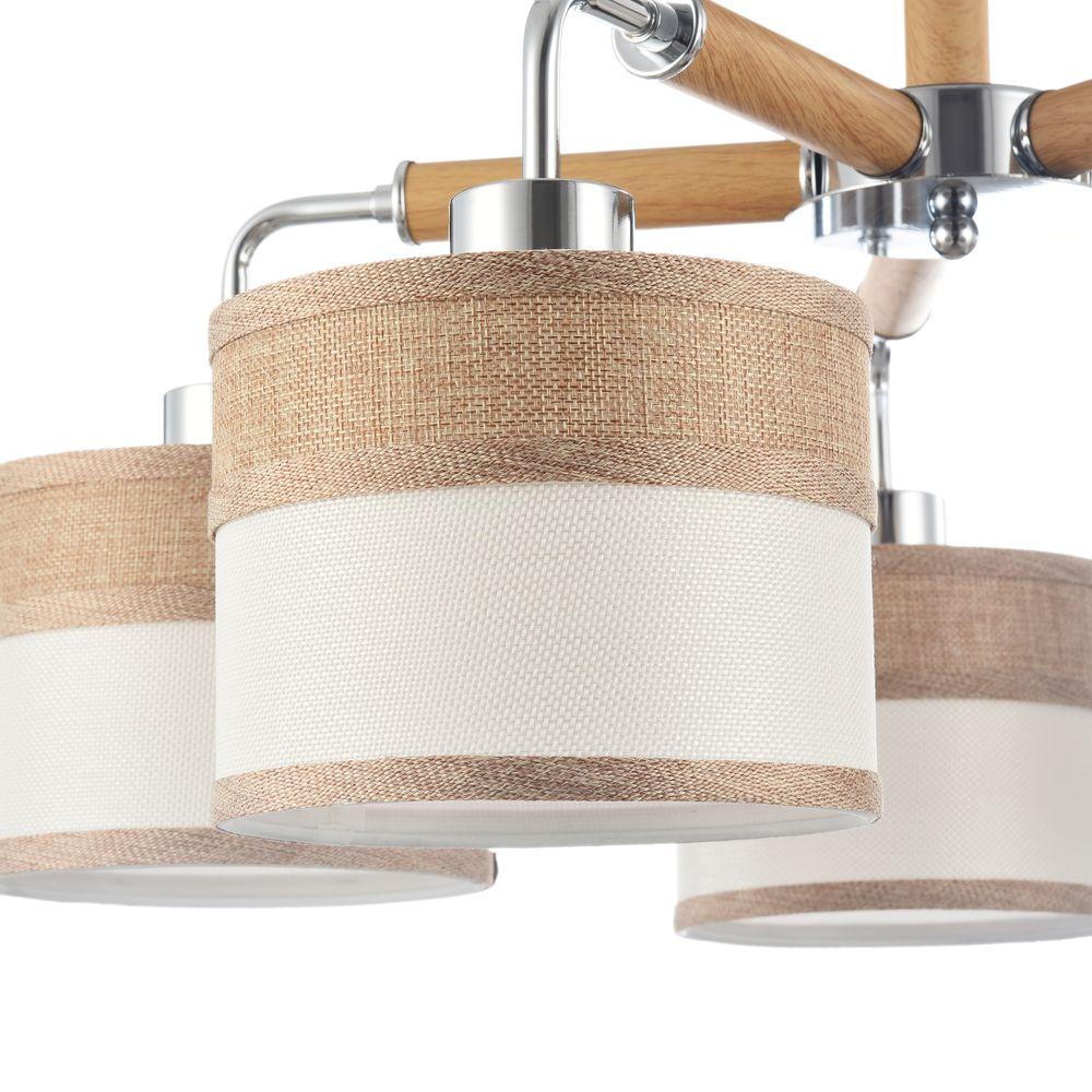 Потолочная люстра Freya Helen FR5329-PL-05-CH FREYA HELEN 187918 Коричневый  - Вид №2