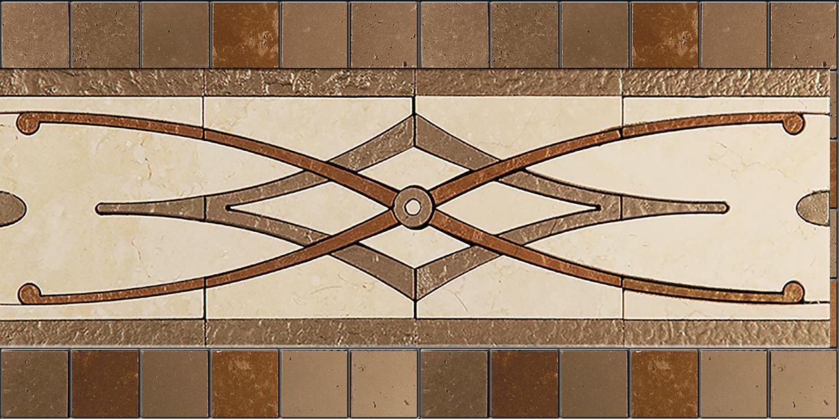 БОРДЮР ИЗ МРАМОРА CL-1 SKALINI CLASSIC CL1 - Вид №1