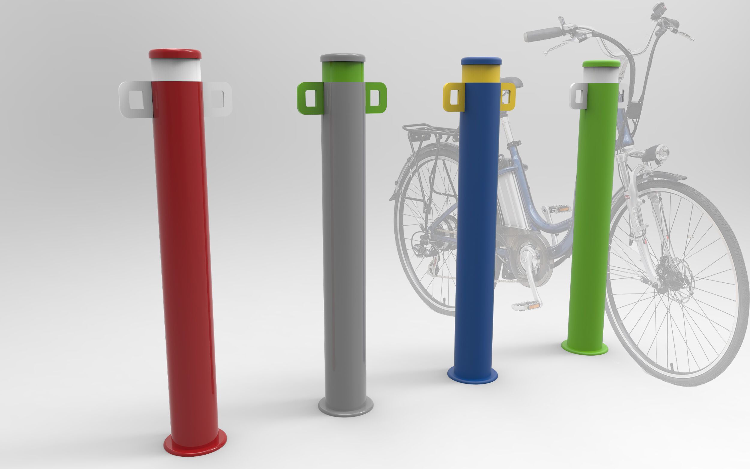 Стальной столб боллард для цепей CITYSì TOTO ARCH-00144672