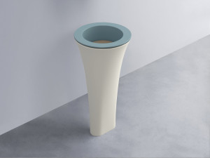 AMLA45-PL+AMPILT-AN+AMCOLT-TL Раковина Amedeo Tondo отдельностоящая cielo Enjoy + Amedeo