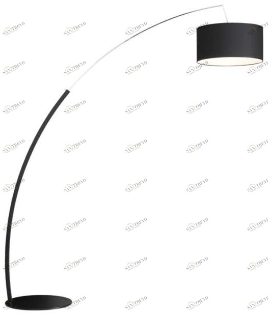 Ligne Roset Торшер из металла с абажуром из хлопка  10071750-10071751 