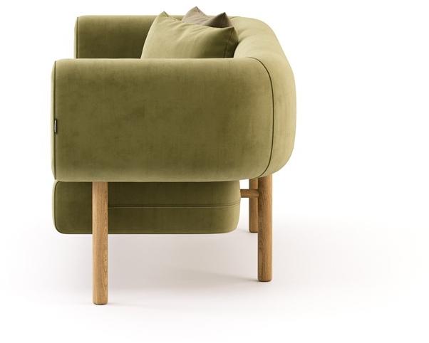 Domkapa 3-х местный бархатный диван sun-id-1410955 - Вид №2