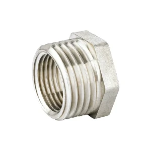 Футорка MONLID 1/2"x3/8" ВР-НР мм никелированная латунь