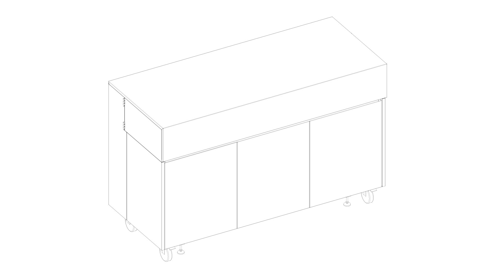 7555002 Finalmente Induction + станция для приготовления теппана 7555002 Fosterspa  - Вид №2