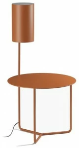 L'Origine Тумбочка металлическая круглая с подсветкой  A 70509