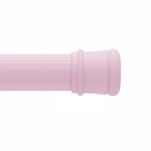 013A200M14 Карниз для ванной комнаты 110-200 см розовый Milardo Easy