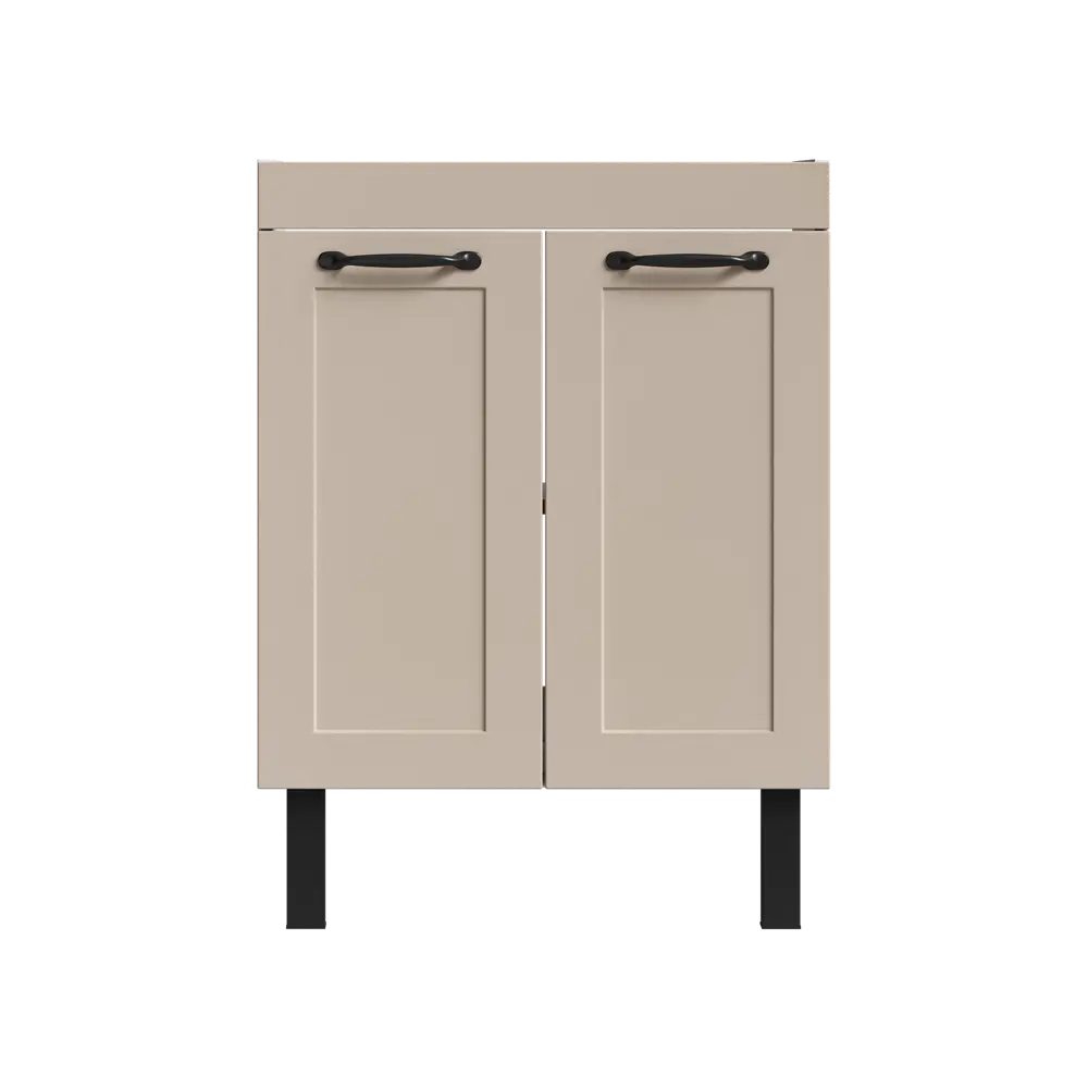 Тумба под раковину напольная Гала 81x60x47.6 см цвет бежевый Santreyd STLM-2077517