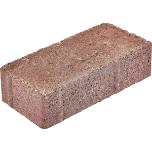 Плитка тротуарная 200x100x60 мм цвет красный 82274686 STLM-2142930