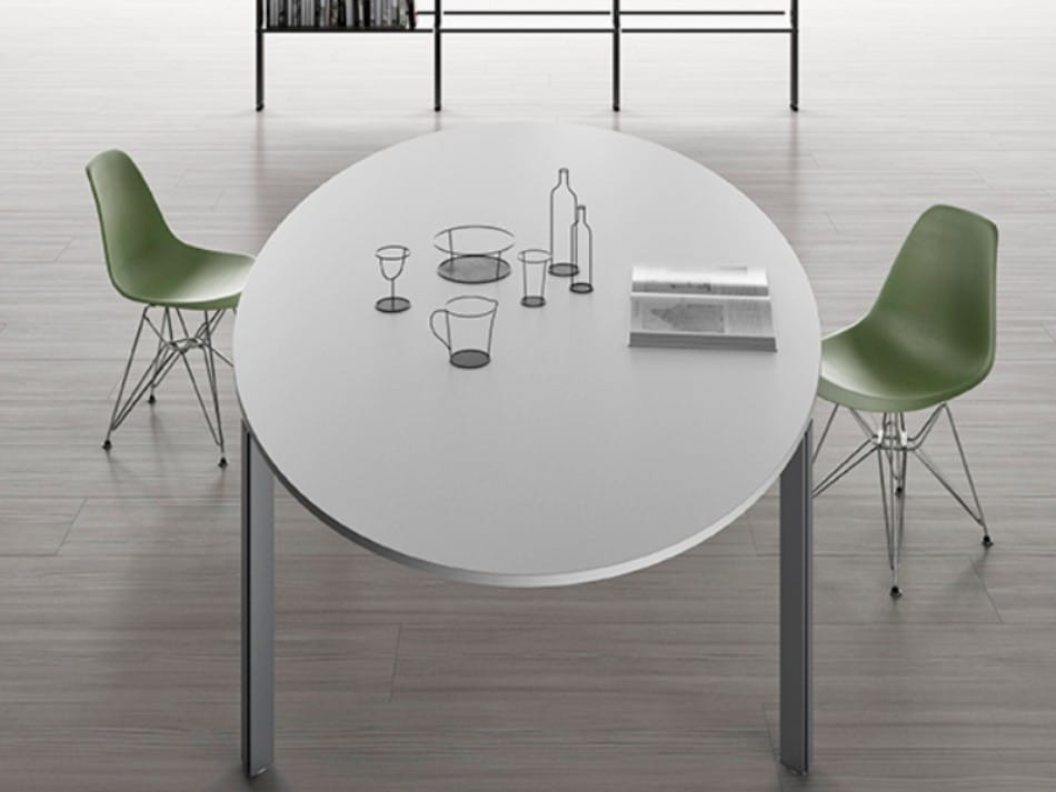 Круглый алюминиевый стол для встреч Citterio ARCH-00094460