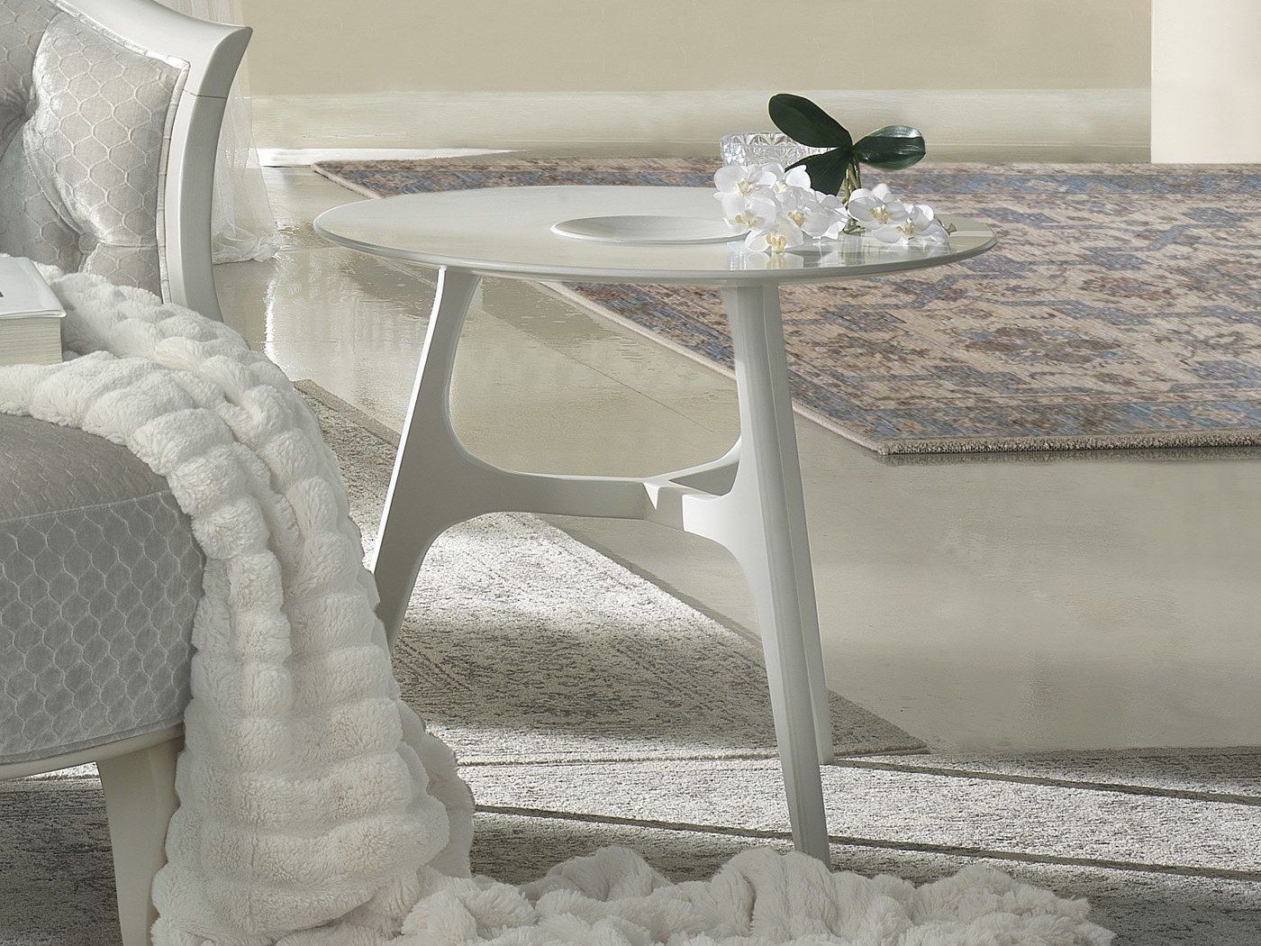 Круглый деревянный журнальный столик CASA +39 Giulietta ARCH-00002810