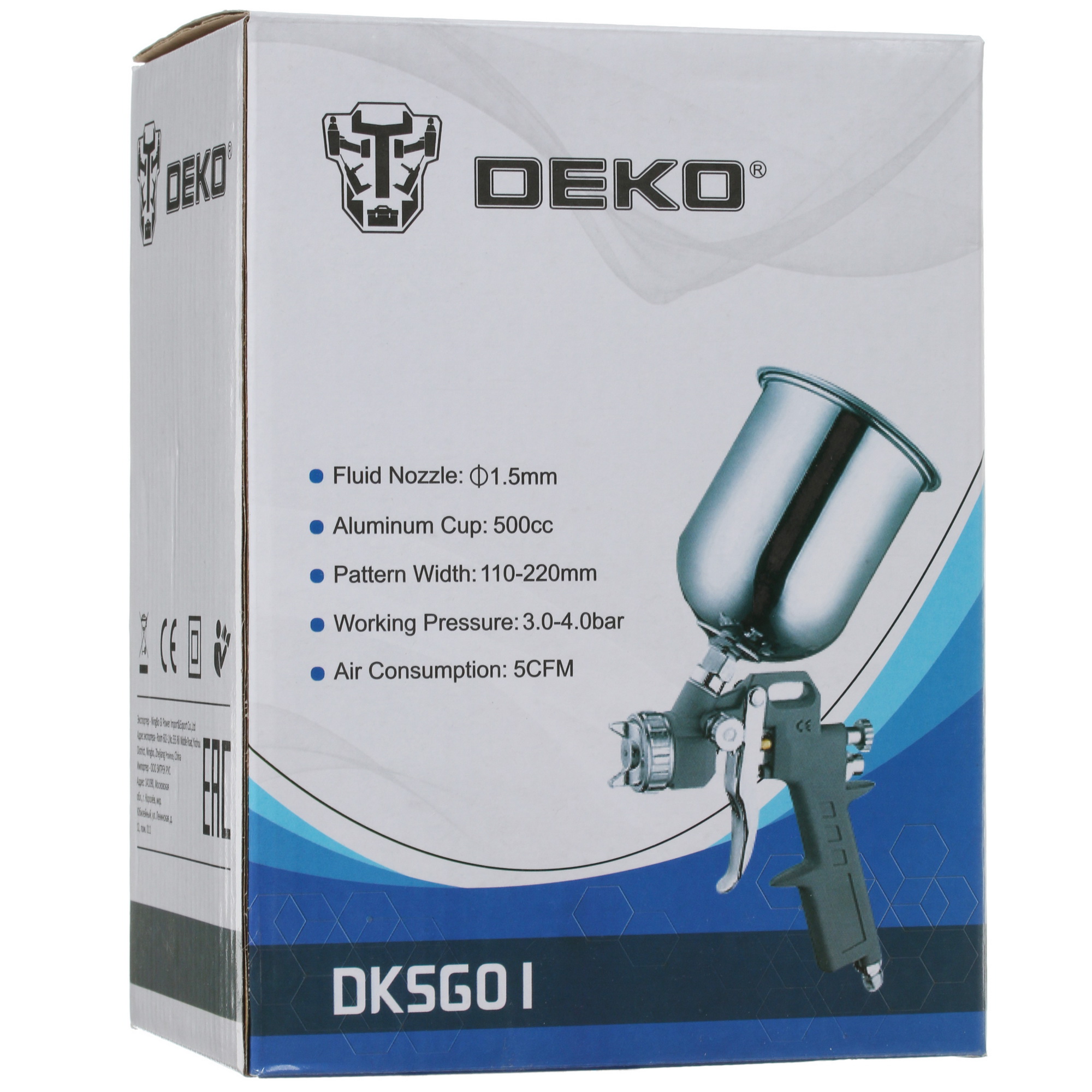 Краскораспылитель DEKO DKSG01 5311763 STDN-0151807 - Вид №4