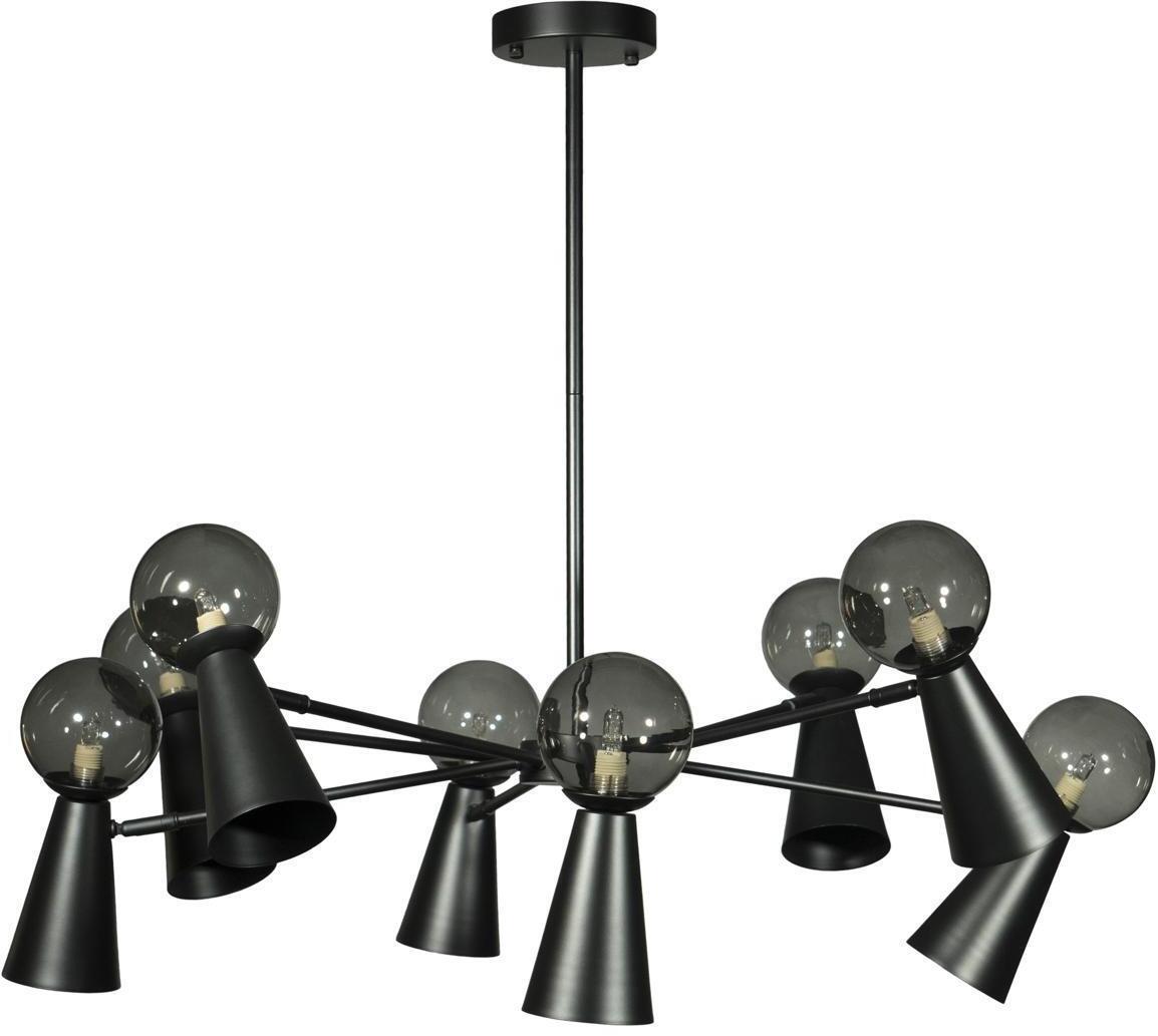 10046/8 Black Подвесная люстра Loft IT Halley