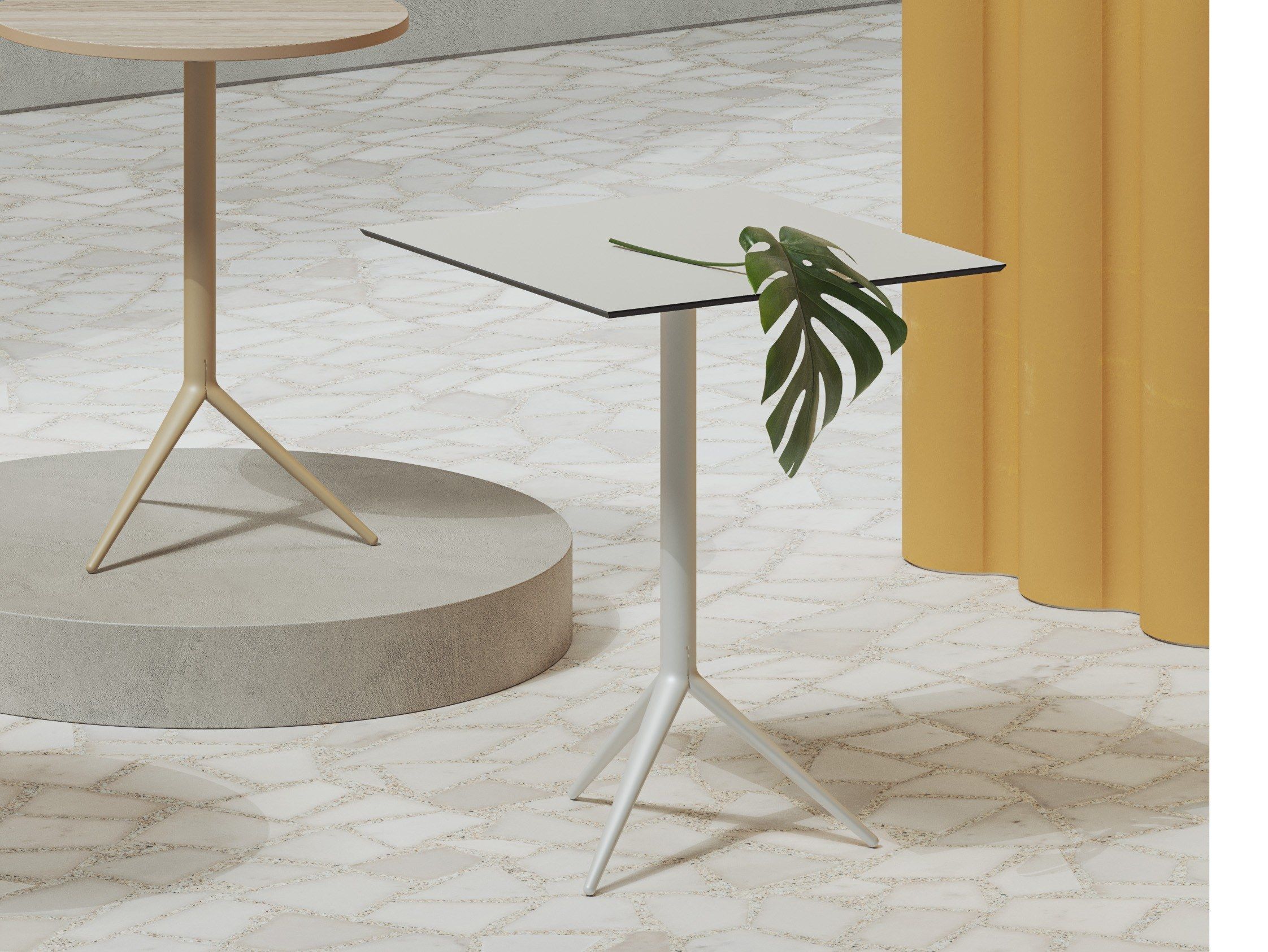 Квадратный стол ALMA DESIGN хлопушка ARCH-00042404 - Вид №1