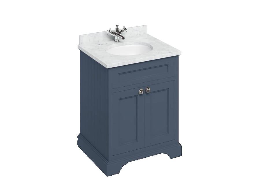 Деревянный одноместный напольный умывальник с дверцами Burlington MINERVA ARCH-00152940 - Вид №11