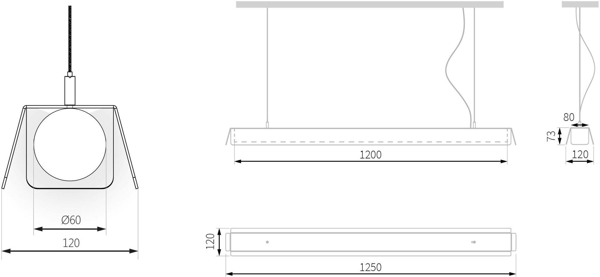 Essenzialed Светодиодный подвесной светильник с системой RGB sun-id-1397922 - Вид №1