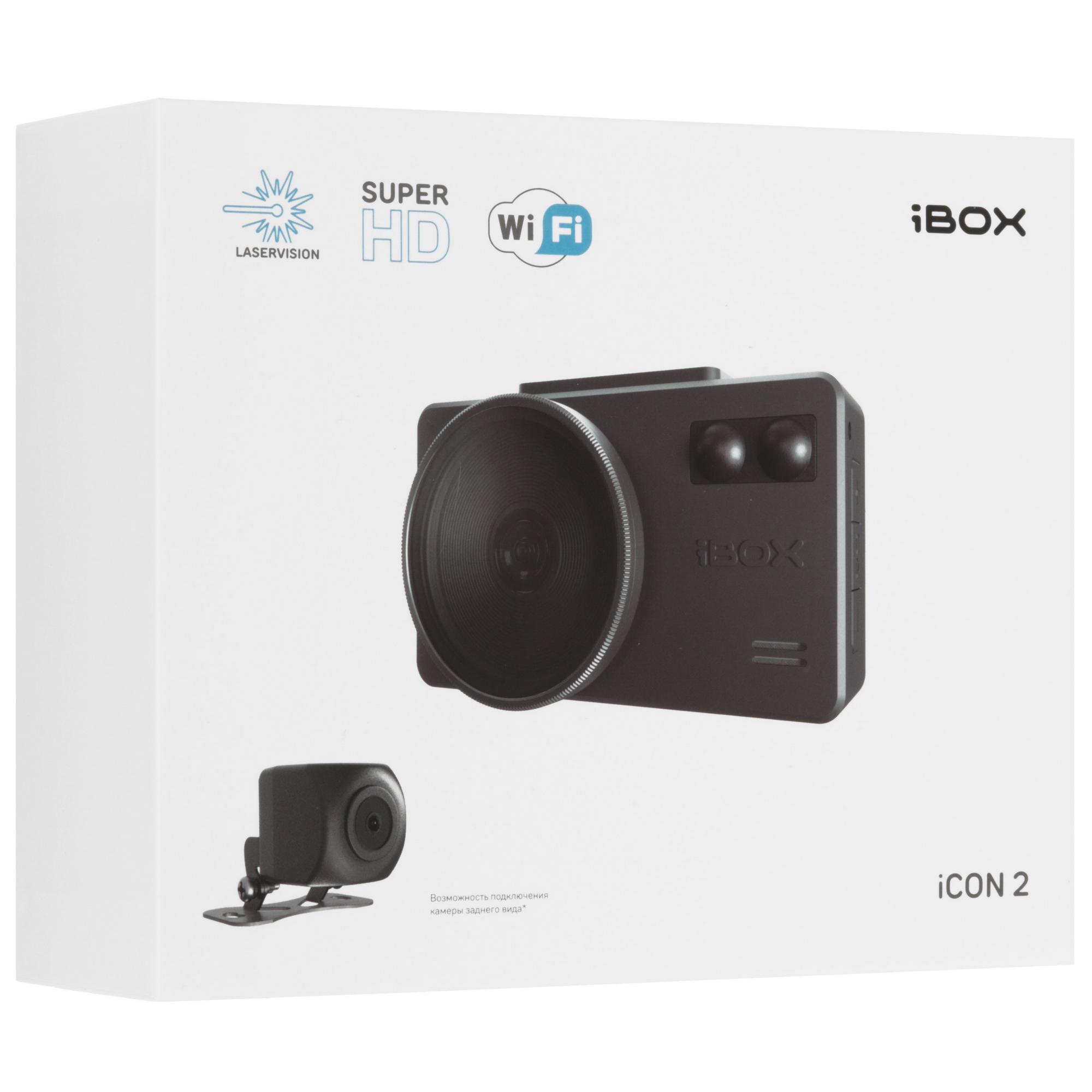9293148 Видеорегистратор с радар-детектором iBOX iCON 2 LaserVision WiFi Signature Dual STDN-0105885 - Вид №13