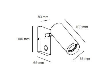 Алюминиевый настенный светодиодный прожектор Milan Iluminacion Haul ARCH-00143780 - Вид №4